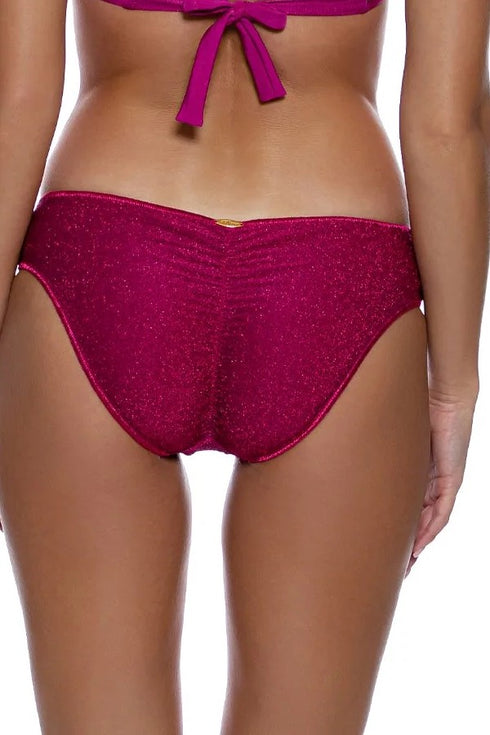 Luli Fama Stardust Seamless Full Ruched Back Bottom